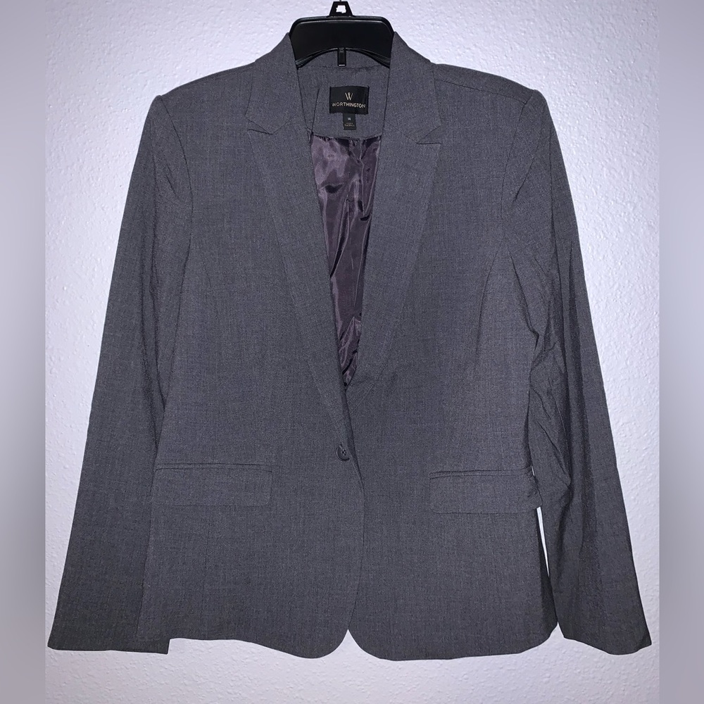 NWOT Worthington Womens Regular Fit Blazer